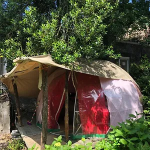 Vintage Dome Igloo Tent, Lange Haven Schiedam